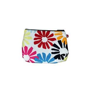 Thirty-One Cosmetic Bag In A Multi-Color Floral Pattern